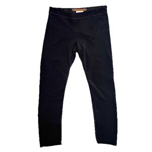 Frauenschuh Women's Daphne Leggings Size 4 Black‎ SKI Snowboard Wool Blend FLAWS